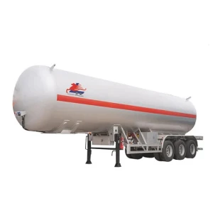 LUJUN  Natural Gas Tank Lpg Gas Tanker Pressure Tank Trailer Semi Truck Trailers