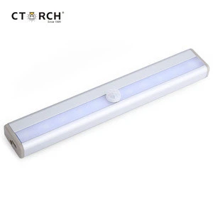 Luminous White Led Lamp Bulb PIR Sensor Switch Wall Living Room Kitchen Cabinet Light
