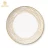 Import Luxury dubai gold rim dinner plates set bone china dinnerware ceramic for event rental home decor from Pakistan