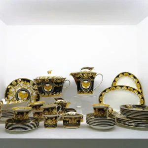 Luxury Fine Bone China Ceramic Dinnerware Sets Porcelain Dinner Sets