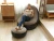 Import Luxury home funiture portable single lazy folding lougers inflatable sofa chair from China