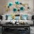 Luxury Large Size Metal Frame Color Living Room Entrance Home Wall Decoration Wall Art