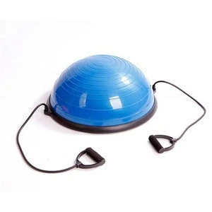 Luxury Yoga Half Ball PVC Balance Ball Fitness Gym Equipment Half Balance Yoga Ball