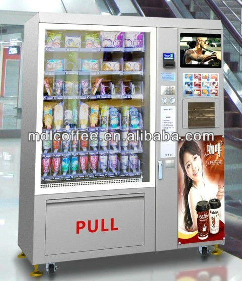 LV-X01 snack cold drink and coffee vending machine