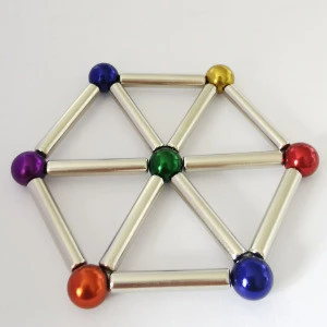 Magnetic building block toy magnet set educational building toy suitable for 3D educational children