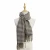 Import Manufactured Directly New Fashionable Female Warm Checked Scarf Shawl with Tassels from China