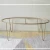 Import Marble modern  gold iron art  Nordic simple sitting room reception table from China