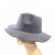 Import Maroon Black Large brim hat polyester felt winter wide wool brim wool felt hat fisherman&#39;s hat Formal colour from China