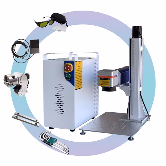 Max Raycus Jpt 20W 30W 50W Optical Mini Cutting Fiber Laser Marking