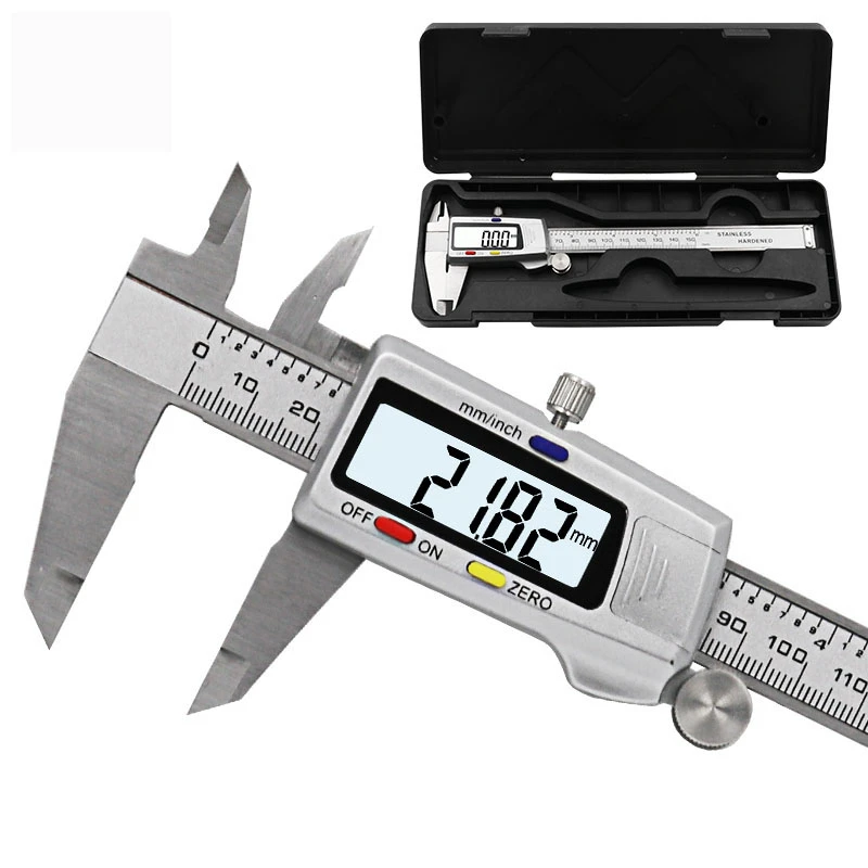 Measuring Tool household stainless steel  Digital Caliper 6 "150mm Messschieber paquimetro measuring instrument Vernier Calipers