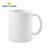 Mecolour Wholesale High Quality Blank 11oz Full White Ceramic Sublimation Coffee Mugs
