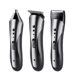 Men Grooming Kit Cutter Hair Trimmer waterproof professional electric rechargeable shaver nose hair clippers Multifunctional set