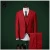 Import Mens One Button Red Suit For Wedding from China