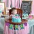 Import Mermaid Birthday Party Pull Flag Banner Decoration Princess Cake Plugin Dining Table Skirt from China