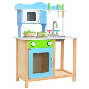 MeToyamazon hot sale pretend play kitchen wooden kitchen toy set