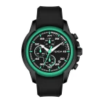 mexda brand High Popularity Luxury rubber strap Stainless Steel case Chronograph sport Mens Watch