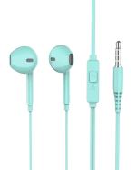 MICCELL In ear wearing stereo earphones noise cancelling earphone with mic wholesale wired earphone accessories
