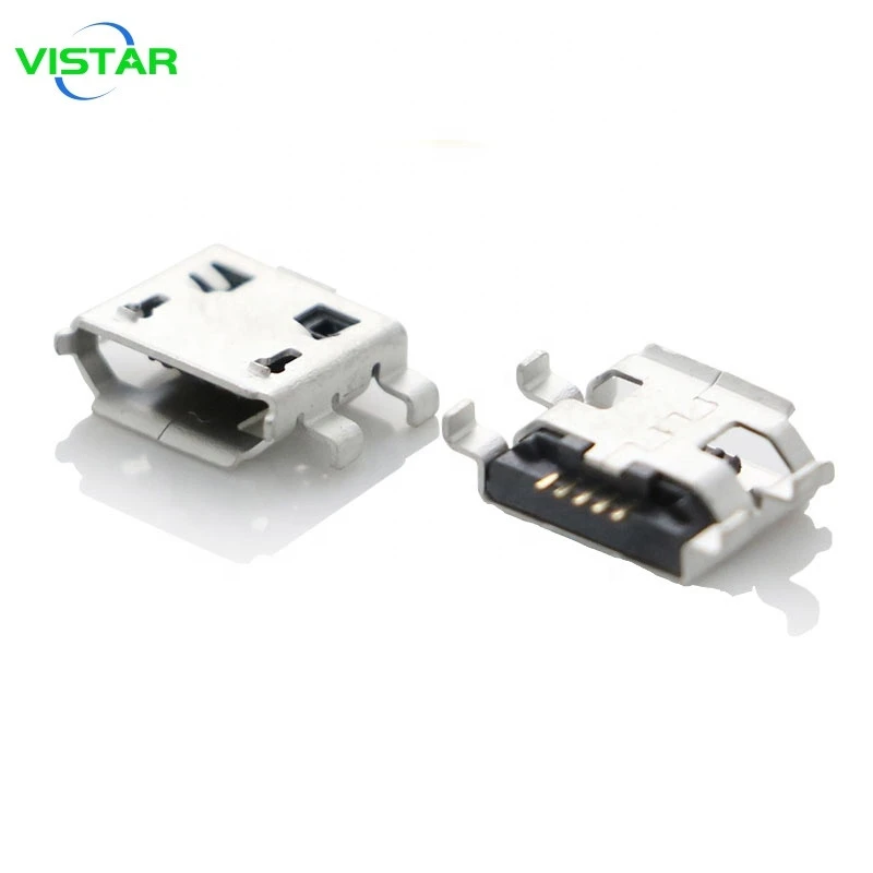 Micro Usb socket B Type Female connector SMD 5 Pin smt Micro USB Port Connector