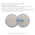 Import Microfiber 95mm round shape makeup remover pad from China