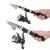 Import Mini Portable Telescopic Fishing Rod Spinning Carbon Fish Hand Fishing Tackle from China