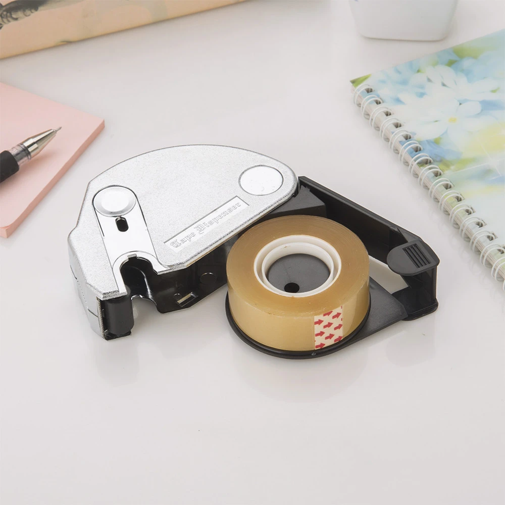 Mini quality adhesive tape dispenser portable cutter office school home hand high qualityhigh for decoration