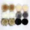 Mix Colorful Vegan Fur Balls Faux Fur Imitate Fox Hair Pom Poms