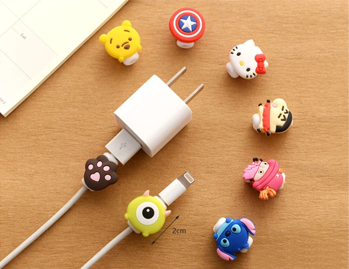 Mobile Phone Accessories Earphone USB Charging Line Cable Protector