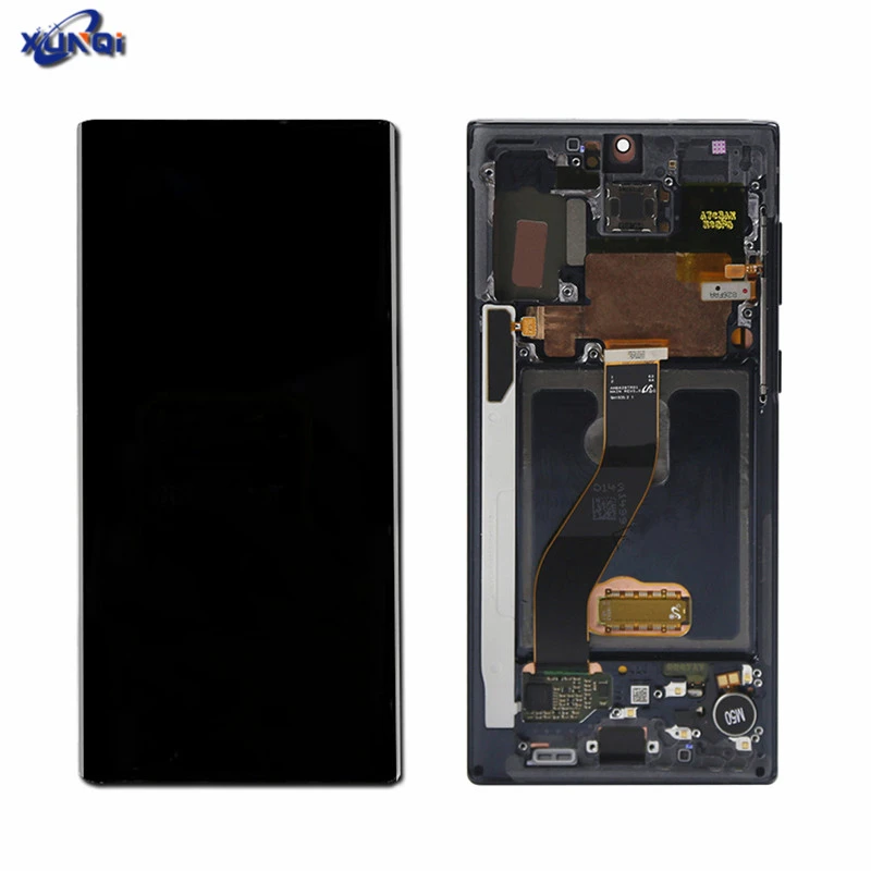 Mobile Phone LCD Touch Screen For Samsung Galaxy Note 10 plus Note 10 Pro SM-N975F SM-N975U with frame