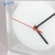Import modern custom sublimation printed FROSTED glass wall clock from China
