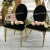 Import Modern luxury carve back golden elegant restaurant king throne wedding chair from China
