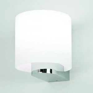 Modern Opal Glass Chrome IP54 Waterproof outdoor passage Bathroom Round Wall Lamp,M6046