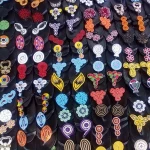 MONICA shoe accessories decorations and shoe parts ornament for african women beaded sandals