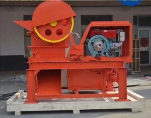 Movable small diesel engine Jaw stone crusher for Gold Mining Machine