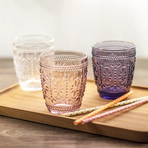 multicolour Creative Home Decoration crystal barware for milkshakes