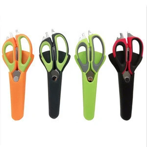 Multifunction Kitchen Scissors - Heavy Duty Kitchen Shears with Magnetic sheath and case, Come-apart Anti-rust Shears for Chicke