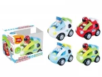 Musical Light Up Police Car Battery Operated Toy For Kids