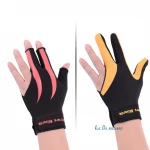 Nai Pin snooker pool billiard table cotten comfortable 3 Finger snooker gloves