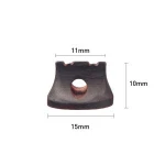 NAOMI Sandalwood Erhu Bridge Erhu Parts Musical String Instrument Accessories