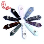 Natural Quartz Smoking Pipes Weed In Crystal Crafts