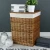 Import Natural Square Wicker Laundry Basket from China
