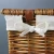Import Natural Square Wicker Laundry Basket from China