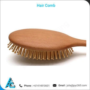 Natural Wooden Massage Hair Brush/Hair Comb High Quality