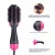 Import Negative ion blow Hair Dryer brush volumizer 2 in 1 straightener and curler Hot Air Curling iron Rotating Rollers Comb from China