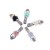 Import New coming baby girls colorful flowers hairpin ribbon lined alligator hair clips design from China