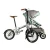 Import New design 2018 hot sale mother-baby trolley stroller bicycle/parent-child folding bike from China