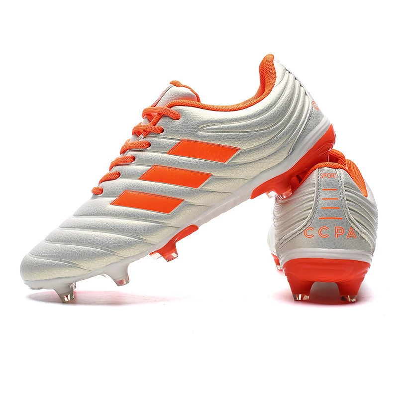 new design  fashion football shoes men outdoor soccer shoes