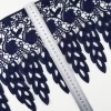 New fashion design guipure swiss lace venice new color floral polyester embroider milk silk lace border cotton trim lace factory