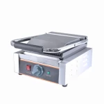 New Grill-griddle Machine BBQ Meat Panini Machine Griddle Commercial Electric Contact Grill