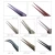 Import New Material High Quality 304 Stainless Steel Angle Curved Straight Tweezers for Eyelashes Extension from China