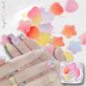 New Nail Decoration 3D Realistic Looking Candy Soft Nail Art for DIY Manicure
